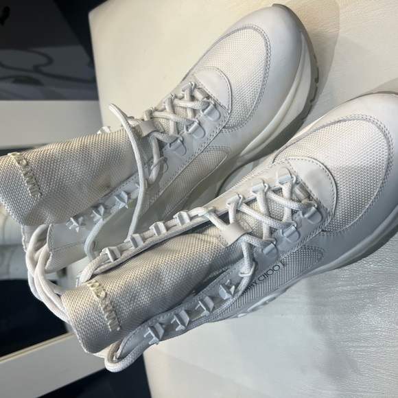 Almost Brand New Jimmy Choo Lace up Sneakers! - Picture 2 of 3